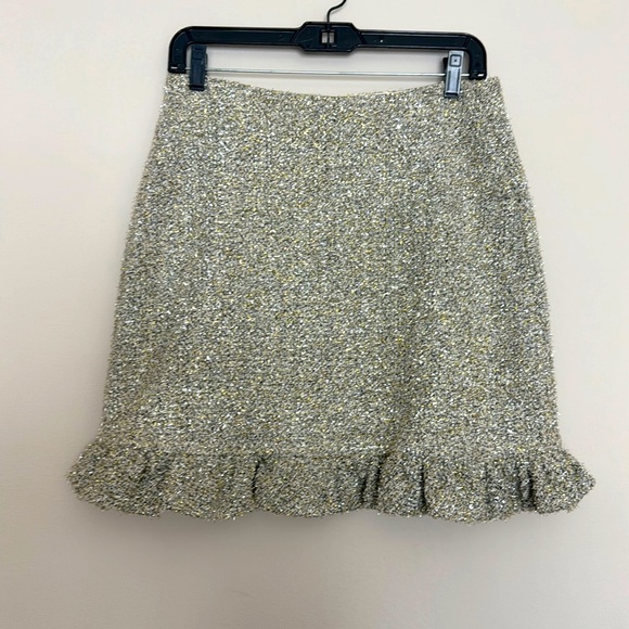 Kate spade metallic tweed skirt - 10 - Picture 4 of 8